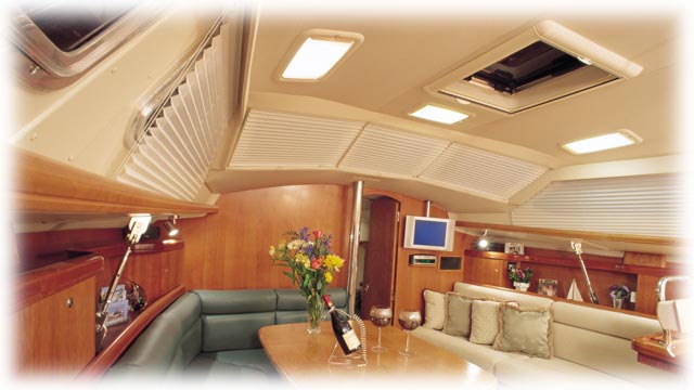 Sailboat portlight shutters, blinds, and window treatments