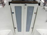 Click image to enlarge Companionway Doors on Hunter 326, 2000