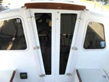 Click image to enlarge Companionway Doors on Islander Freeport 36