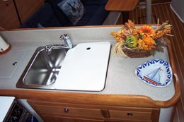 Sink cover on Catalina 387 2007