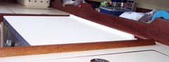 stove top cover with fiddle