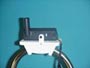 Holder rear view showing thumb screw attachment