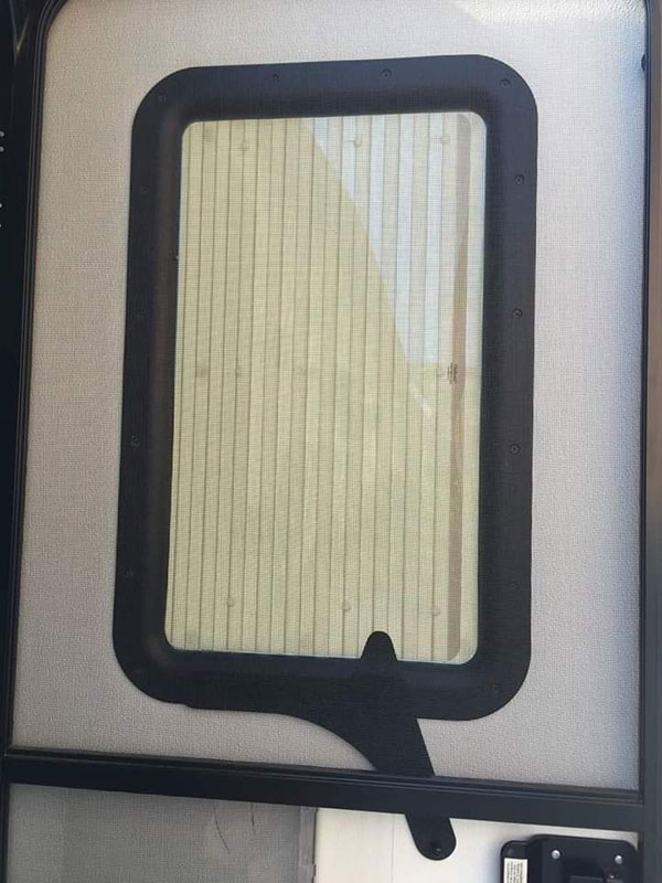 Customer Photos RV Door Window Shade Kit