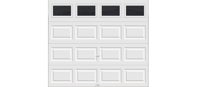 Garage doors windows ideal for CloZures